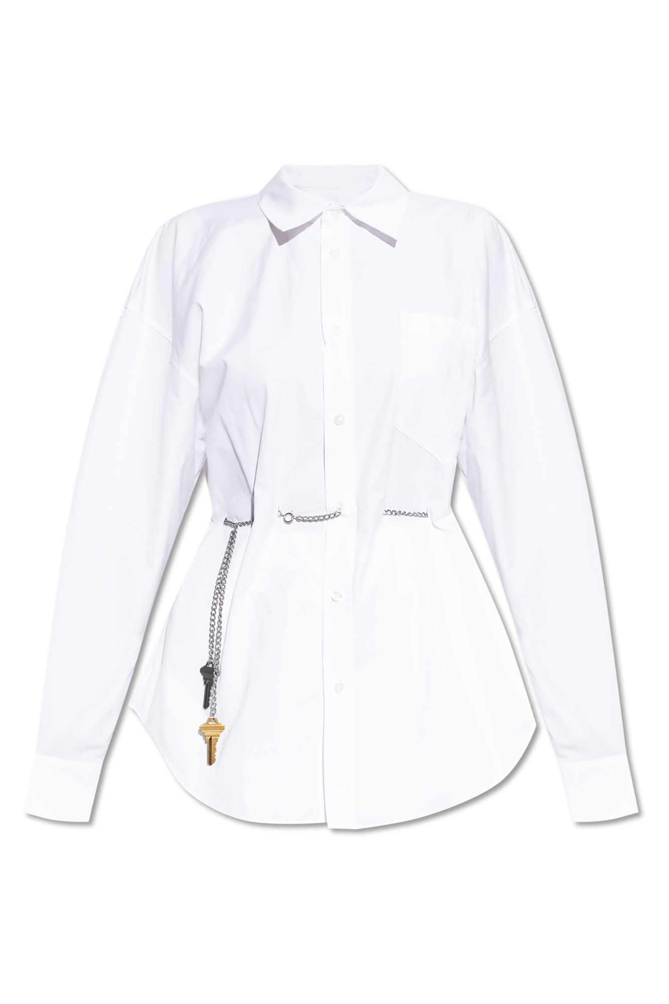 Alexander Wang Shirt with decorative chain at the waist | Women's